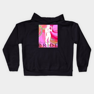 HERE COMES THE BRIDE Kids Hoodie